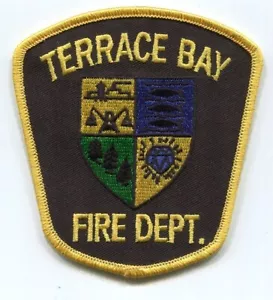 Ontario, Canada - Terrace Bay Fire Dept. Patch (emblema) - Foto 1 di 1