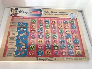 Melissa & Doug MickeyMouse Clubhouse My Magnetic Responsibility Chart NEW SEALED - Picture 1 of 8