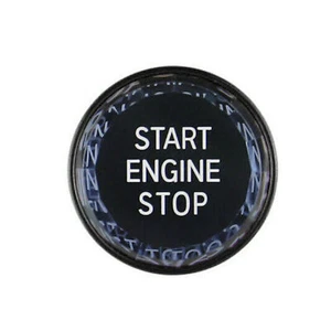 Crystal ENGINE START STOP Ignition Push Button Cover For BMW F/G Chassis F10 F30 - Foto 1 di 4
