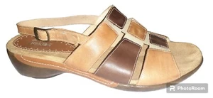 Rieker Antistress Womens Tan Brown Slingback Strappy Sandals Size 9.5 US / 41 EU - Picture 1 of 10