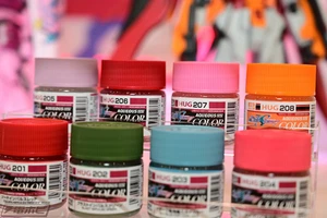 Gunze Mr.Hobby Gundam Seed Aqueous Hobby Color HUG201~208 (10ml) multiple choice