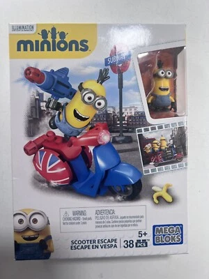 Mega Books Minions Scooter Escape 38 Pcs Brand New Sealed - Image 1 of 2