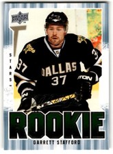 2008-09 Upper Deck MVP Garrett Stafford Rookie #338 Dallas Stars