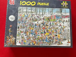 Jumbo Jan van Haasteren 1000 Teile Puzzle. On Thin Ice - NEU 01618 - Bild 1 von 3