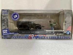 HALF-TRACK M3 2e DB TRUCK 1944-1994 50TH ANNIVERSAIRE DE LA LIBERATION by SOLIDO - Picture 1 of 2