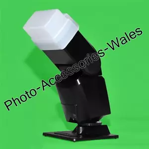 PRO FLASH DIFFUSER 580 EX WHITE BOUNCE FITS CANON 580EX FLASH GUNS - Picture 1 of 1