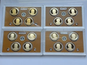 2012 2013 2014 2015 S Presidential Proof Sets ~ No Box ~ No COA 20 DCAM Proofs - Picture 1 of 2