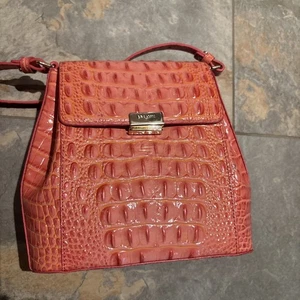 Brahmin Margo Coral Snapdragon Melbourne Bag - Picture 1 of 10