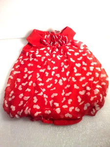 Baby Girls Romper 0-3 Months Hearts Balloon Flowers Summer Romantic - Picture 1 of 2
