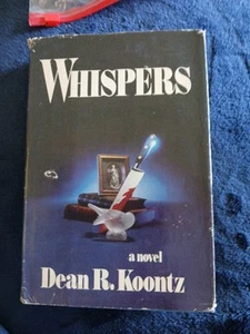 Whispers Hardcover Book, Novel 1980 with Dust Jacket by Dean R. Koontz  - Bild 1 von 3