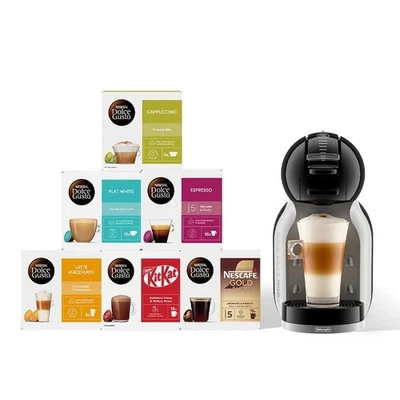 NESCAFÉ Dolce Gusto EDG155.BG Mini-Me Kaffeevollautomat Black & Arctic - Bild 1 von 4