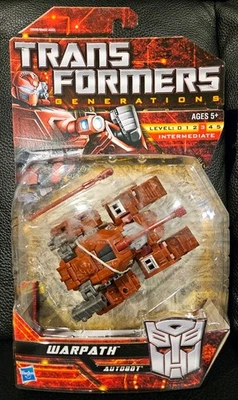 Figura de acción Transformers Generations Warpath Deluxe Class nueva sin usar, en caja Foto 1 de 2