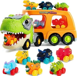 JOYIN Dinosaur Truck Toys for Kids, Kids Boys Age 3 4 5, Car... - Picture 1 of 8