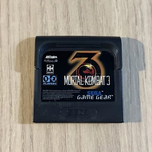 Sega Game Gear - Mortal Kombat 3 - Solo cartucho - Probado/funcionando - Fast Post - Imagen 1 de 6