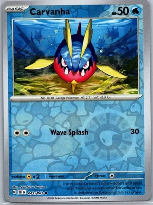 Carvanha, SV05: Temporal Forces, 042/162, Common, NM - Image 1 of 2