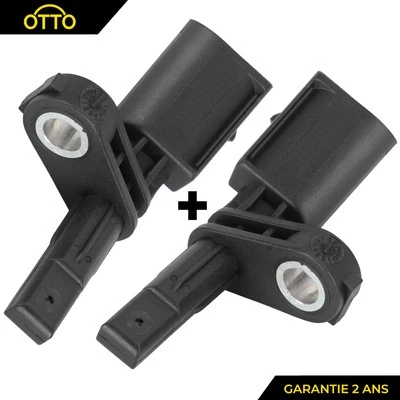 2 x Capteur ABS Avant Gauche Droit pour AUDI SEAT SKODA VW - WHT003856 WHT003857 - Bild 1 von 4