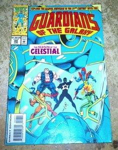 marvel vol.1 no.49 1994 june guardians of the galaxy comic book nice used - Picture 1 of 2