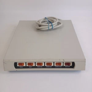 Vintage Memorex Power Center PC-006 Ochrona przeciwprzepięciowa Testowana - Zdjęcie 1 z 7