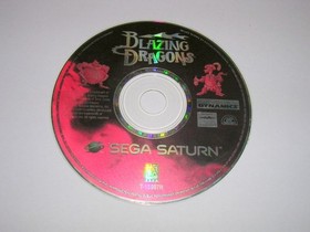 Blazing Dragons (Sega Saturn) Game Disc Only