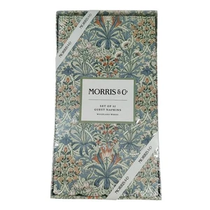 William Morris & Co Woodland Weeds 32 Paper Guest Napkins Floral Box Decoupage - Picture 1 of 6