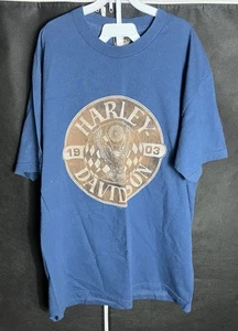 Harley Davidson Seaford Delaware Shirt L 2012 Bravado Preowned - Picture 1 of 9