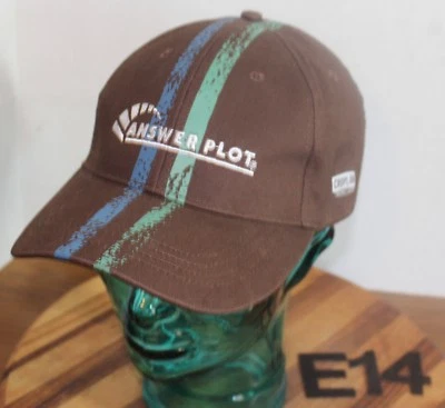 RESPUESTA PARCELA TIERRA DE CULTIVO GENÉTICA AGRISOLUTIONS SOMBRERO AGRICULTURA MARRÓN AJUSTABLE EN MUY BUENA CONDICIÓN E14 Foto 1 de 4