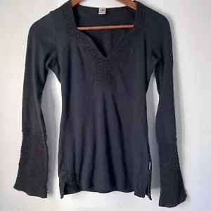 Prana Top Flair Manica Uncinetto Donna Taglia S - Foto 1 di 7