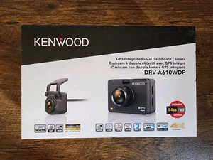 Kenwood DRV-A610WDP 4K Front and 2K Rear Dash Cam System, WiFi Connection - Picture 1 of 1