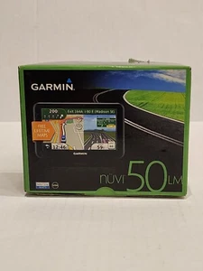 GARMIN Nüvi 50LM GPS Navigation Bundle schwarz 5,5" LCD BILDSCHIRM - Bild 1 von 13