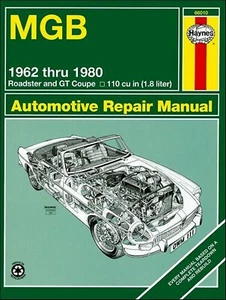 MGB Roadster, GT Coupe 1.8 Liter Repair Manual 1962-1980 - Picture 1 of 1