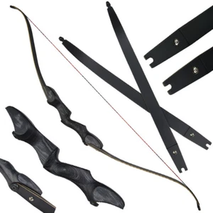 60" ILF Archery Recurve Bow Limbs Riser Wood Takedown American Bow Hunting Shoot - Picture 1 of 16