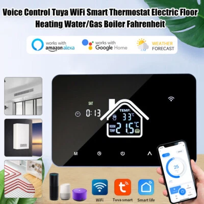 Smart Wifi Thermostat Elektrische Fussbodenheizung Programmierbar Raumthermostat - Bild 1 von 4