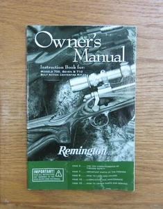 Remington 700 Seven 710 Bedienungsanleitung - Bild 1 von 1