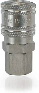 High Performance Air Hose Fittings, Stainless Steel Quick Coupler, Industrial In - Picture 1 of 3