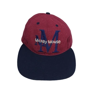 VIntage Mickey Mouse Calvin Klein Logo Wool Rare Cap Hat - Picture 1 of 9