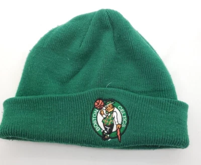Adidas Boston Celtics Vintage Gorro NBA Verde Tejido Invierno Sombrero Foto 1 de 4