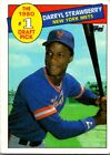 1985 Topps #1 Draft Pick Darryl Strawberry #278 - New York Mets