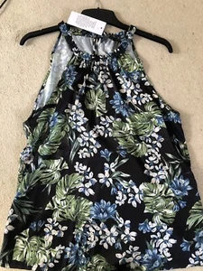 Angel eye SilkFred Ladies Halter Floral Size 12 - Picture 1 of 2