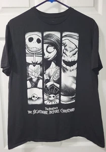 Disney L Tim Burton's The Nightmare Before Christimas Kurzarmshirt schwarz - Bild 1 von 10
