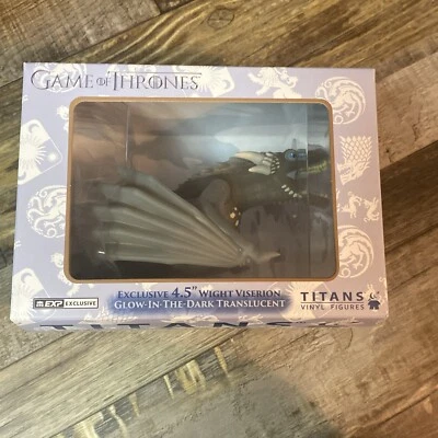 Figura Vinilo Dragón Juego de Tronos Wight Viserion 4.5" Titanes Foto 1 de 4