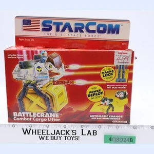 Battlecrane Combat Cargo Lifter WORKS 100% Complete Starcom 1986 Coleco MIB - Picture 1 of 11