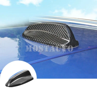 For Volvo S60 V60 XC60 Carbon Fiber Auto Roof Shark Fin Antenna Cover 2018-2021 - Image 1 of 4