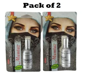 Mumtaz Sada Black Surma kajal kohl eyeliner microfine powder does not smudge 12g - Picture 1 of 4