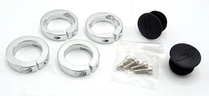 Lizard Skins Replacement Clamps, Bolts & Bar Ends For Lock-on Grips - GN241-D10 - Picture 1 of 5