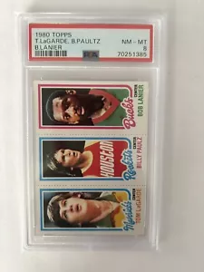 1980 Topps Bob Lanier, Billy Paulz, & Tom LaGarde PSA8 - Picture 1 of 2