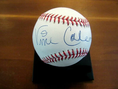 VINCE COLEMAN 6 X SB CHAMP ROY STL CARDINALS METS FIRMADO AUTOMÁTICO OML BÉISBOL JSA  Foto 1 de 3
