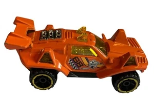 Hot Wheels Quicksand 2014 Orange Diecast Car 1:64 Scale With Yellow Windows & Bl - Picture 1 of 6