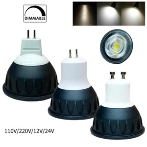Dimmable Led Spotlights 5w Mr16 12v Spotlight Gu5.3 Downlight 3000k 4000k 6000k - Picture 1 of 16