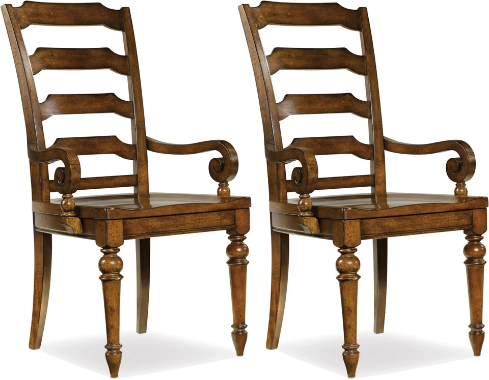 Silla de comedor Hooker Furniture 5323-75300-SINGLE 43 pulgadas de alto - Castaño cálido Foto 1 de 1