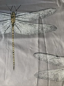 RESTSTÜCK 80cm lang x 140cm breit Harlekin Demoiselle Graphit - Bild 1 von 1